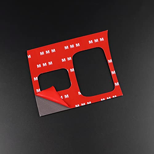 Airspeed For Subaru Brz Toyota Gr86 2021 2022 Seat Heating Control Button Cover Center Console Panel Carbon Fiber Sticker Interior Accessories, Black #TOP7