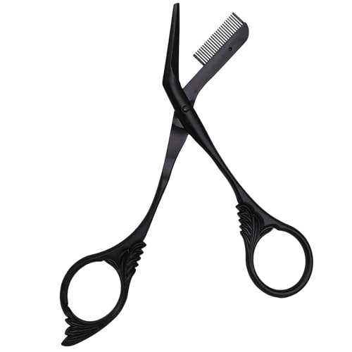 OFIDUS Eyebrow Scissors Trimmer with Comb Gift for Men and Women Stocking Stuffers