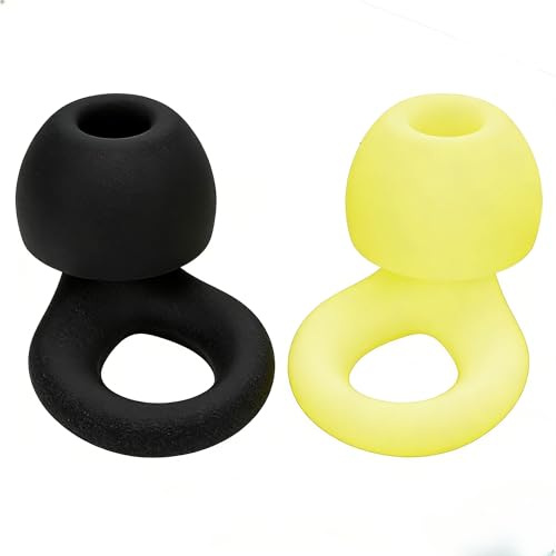 Ear Plugs for Sleeping Noise Cancelling, Silicone Reusable Earplugs for Sleeping