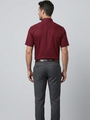Image of Appel Touch Men's Cotton Blend Formal Shirt Half Sleeves