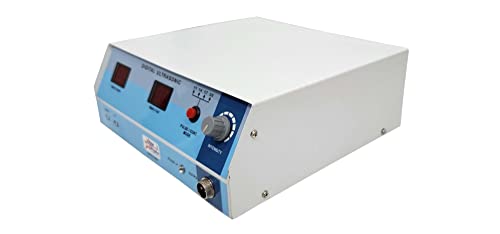 Physiotherapy Ultrasound Machine, 1 Mhz Deep Tissue Therapy With Timer, Portable Ultrasound Physio Device For Pain Relief, Sturdy Metal Body With 1 Year Warranty