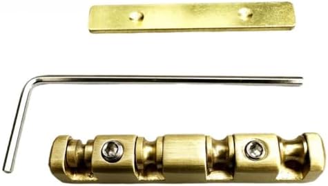 Messing Roller Sattel Für 4-saitige Bass Gitarre – Höhenverstellbar, Für Besseren Klang & Einfachen Einbau