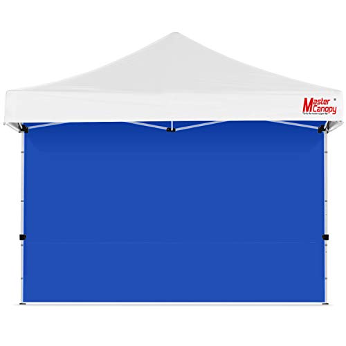 Image of MASTERCANOPY 12x12 Pop Up Canopy Sidewall Only 1-Pack Blue