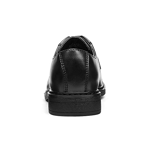Bruno Marc B215-4A7X301-G12KM-120F106122 Boy’S Dress Oxford Formal Shoes,Size 3 Little Kid,Black,Sbox211K thumb #3