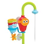Yookidoo Toddler and Baby Bath Toy (Ages 1-3): Flow N Fill - 3 Stackable Play Cups - Battery Operated Interactive Hose Toy & Tumblers with Multiple Play Aspects - Make Bath Time Maigcal (No Mold) - Image 5