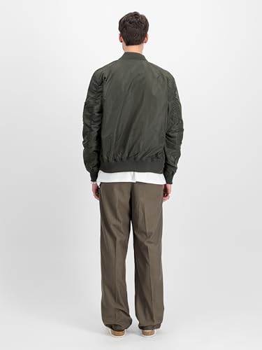Alpha Industries Herren Jacke Ma-1 TT, Grau (RepGrey 04), XXX-Large – Ansicht 4