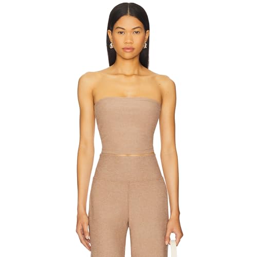 Amazon.com: Beyond Yoga Women's Spacedye Strapless Stripe Top
