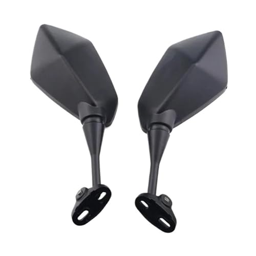 Espejo de manillar moto CBR250R con acabado apariencia de carbono negro premium