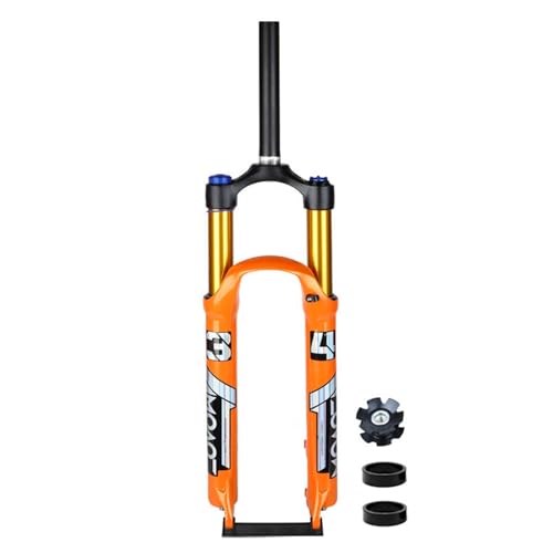 HOMSXPAC Fourche à Suspension pneumatique VTT, Compatible avec Les Cadres de 26