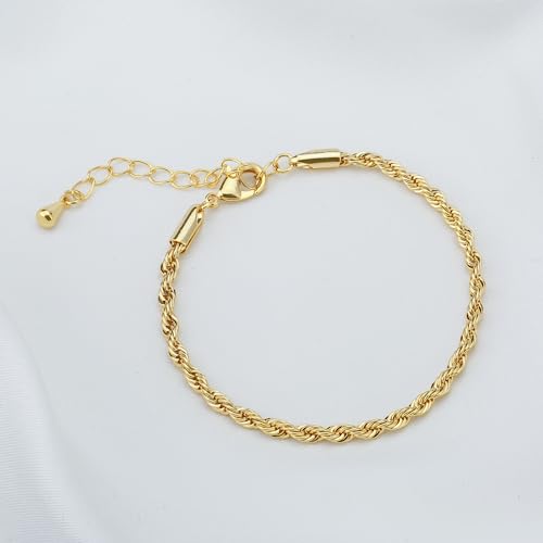 Gold Jesus Cross Bracelets for Women Trendy, 14K Dainty Gold Plated Religious Bracelets for Women Bulk, Christian Baptism Gifts for Women Mom Her