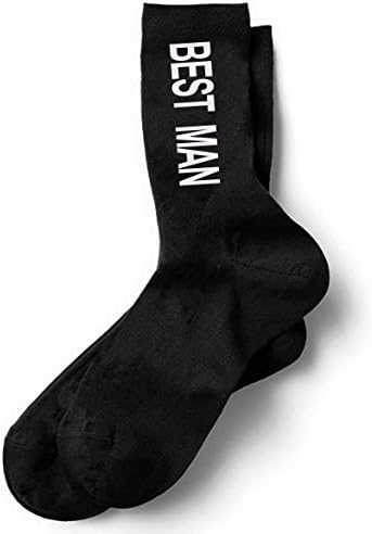 The Paisley Box Groom Socks/Men's Wedding Socks/Wedding Day Groom Socks (Groom)