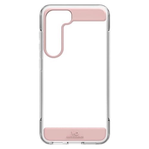 Protection Galaxy S23 coque White Diamonds anti-jaunissement et chic pour votre smartphone rose gold