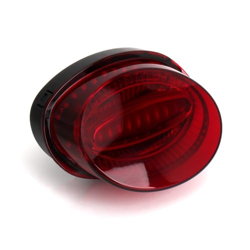 Luz de freno trasera soluciona falta de visibilidad en moto Z900 RS rojo