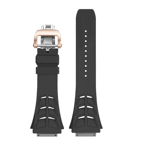 Montre Richard MILLE compatible bracelet caoutchouc fluoré sport RM030 boucle RG