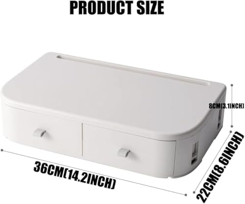 Support de moniteur réglable pour libérer l'espace et optimiser le rangement bureau - 8