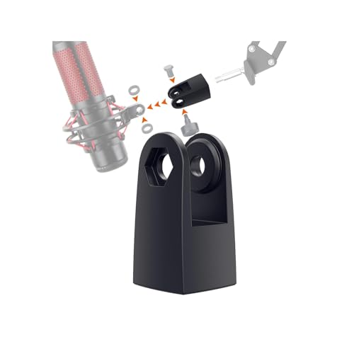 HyperX QuadCast�p�}�C�N�}�E���g�A�_�v�^�[�AHyperX QuadCast�}�E���g�A�_�v�^�[�A3/8�C���`�u�[���A�[���p�}�C�N�X�^���h�A�_�v�^�[�B