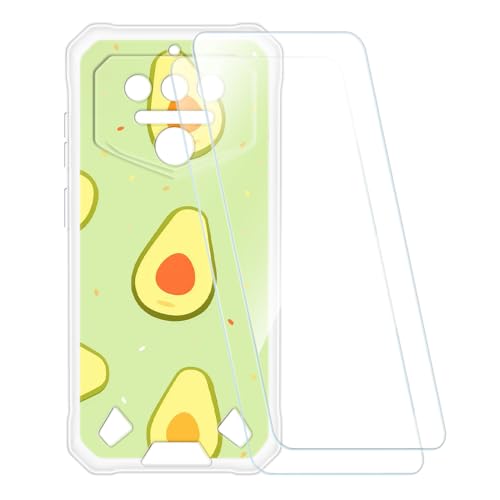 ESACMOT �v�����g�P�[�X + 2�������K���X�t�B���� Oukitel WP23S 4G �Ƃ̌݊�������, �Ռ��z���\�t�g�J�o�[ HD�N���A (�A�{�J�h)