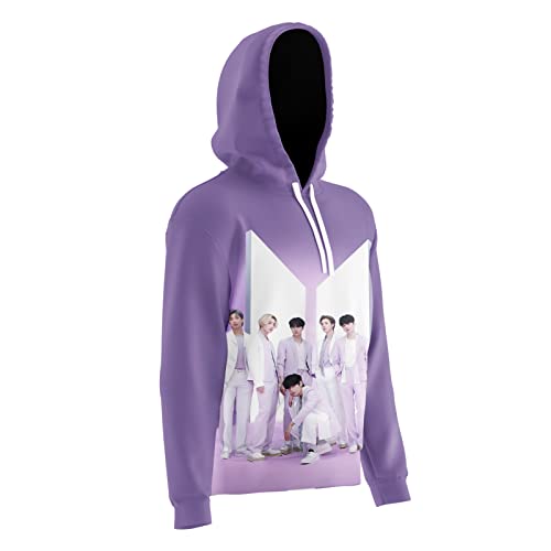 Kpop Hoodie Women's Novelty Sweatshirts 3D Printed Long Sleeve Hallyu Fans Pullover Unisex #TOP1