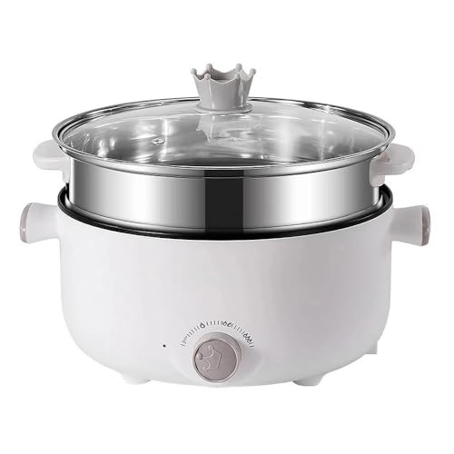 【tr nd】電気蒸し器 調理器具 二層 3.5L 400W/800W 多機能 3段階温度調節 上蒸し下沸騰 丸洗い可能 家庭用 鶏肉 ゆで卵 離乳食 使いやすい(二重層)