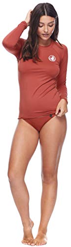 Image of Body Glove Women's Smoothies Sleek Solid Long Sleeve Rashguard with UPF 50+