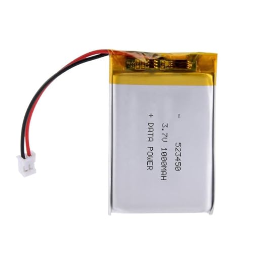 Acumulador de litio 523450 de 3,7V 1000mAh para placas electrónicas