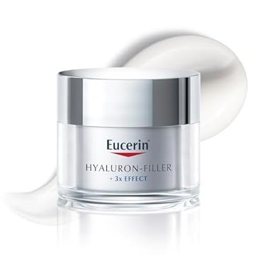 EUCERIN Creme Hidratante Facial Anti-Idade Noite 50ml, Hyaluron-Filler, Ácido Hialurônico, Antirrugas, Noturno