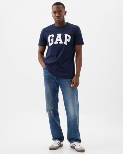 Image of Gap Men Printed Regular fit Half Sleeve Round Neck T-Shirt