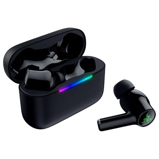 Razer Hammerhead V3 X HyperSpeed - Kabellose Multi-Plattform-Gaming-Ohrhörer - HyperSpeed Wireless & Bluetooth - 40 Stunden Akkulaufzeit - Wasserabweisend IPX4 - THX Spatial Audio | Schwarz