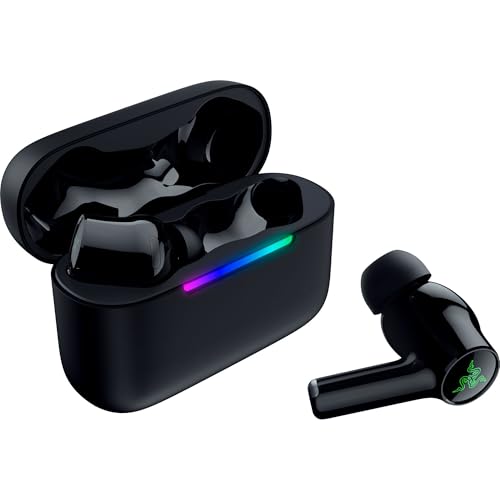 Razer Hammerhead V3 X HyperSpeed Wireless Multi‑Platform Gaming Earbuds – 2.4 GHz & Bluetooth 5.3, Up to 35 Hr Battery, THX Spatial Audio, for Smartphones, PC, Laptop, Tablet, PS5, Steam Deck – Black