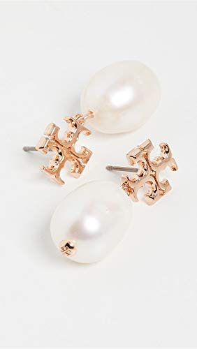 Tory Burch Women's Crystal Pearl Drop Earrings4
