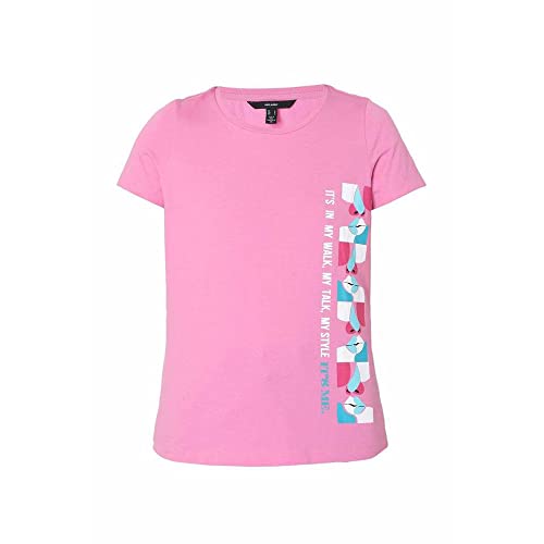 Image of VERO MODA Women's Cotton Regular Fit T-Shirt