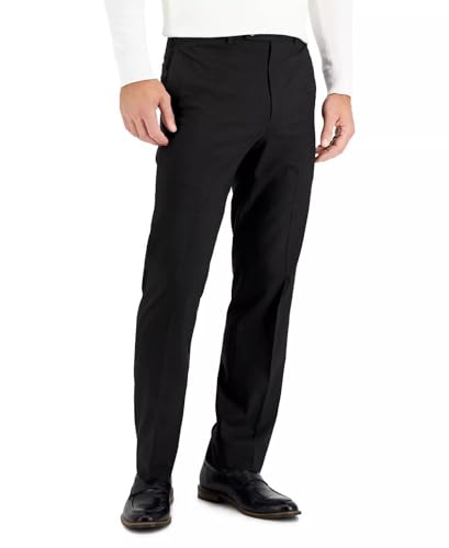 Lauren Ralph Lauren Mens Norton Classic Fit Formal Dress Pants Brown 33/32 - Main Image