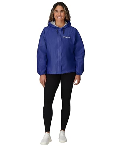 FROGG TOGGS Women's Standard Ultra-Lite2 Waterproof Breathable Rain Jacket, Purple, Medium