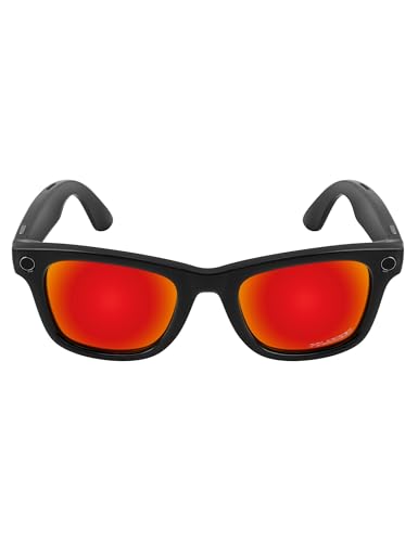 Image of Mryok Replacement Lenses Compatible with Ray-Ban Meta Wayfarer RW4006 50mm / Gen 2 RW4012 50mm Smart Glasses, HD Polarized