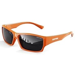 Gloss Orange Frame/Black Lens