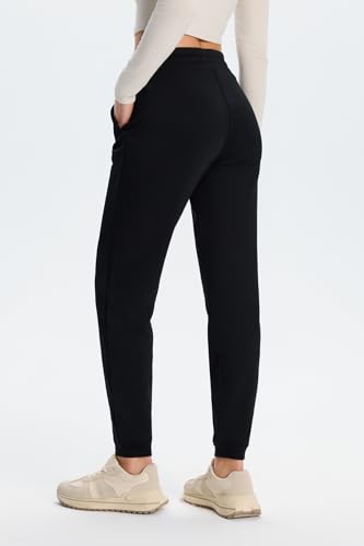Yogipace Women's CozyWarmth Petite/Regular/Tall High Rise Thick Fleece Lined Joggers Thermal Winter Sweatpants with Pockets2
