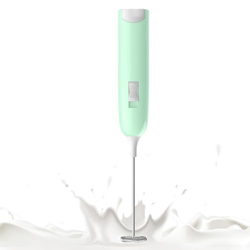 Froro De Leche Eléctrica - De Leche Eléctrica | Batería De Leche A Batería | Eléctrica Frother | Leche Portátil Eléctrica Multifuncional Frother Para Chocolate Caliente Con Cappuc