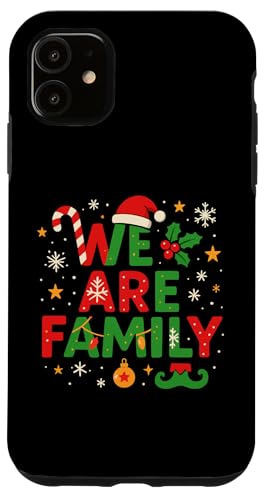 We Are Family Christmas 2025 �p�W���} ��������}�b�`���O�N���X�}�X �X�}�z�P�[�X iPhone 11 �p