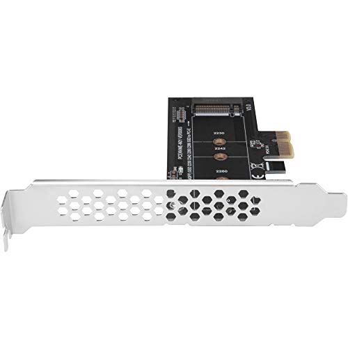 Siig M.2 Ssd M Key Nvme Pcie 3.0 X4 Card Adapter With Low And Full Profile Bracket - Supports M.2 Pcie 2230, 2242, 2260 And 2280 (Sc-M20111-S1) #TOP3