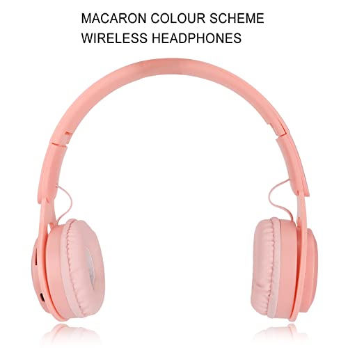 Annadue Wireless Headphones for Kids Cute Over Ear Bluetooth Headset with Deep Bass, Foldable Stereo Headset, Built in Mic - Image 3