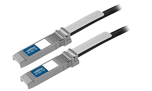 AddOn HP to Arista Dual OEM Direct Attach - Direct attach cable - SFP+ to SFP+ - 3.3 ft - twinaxial - for Aruba 2930F 24, 2930F 