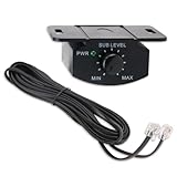 ZORZA 1Pcs Bass Control Knob Adjustable Convenient Bass Knob for Subwoofer(with 13.1 Feet Extension Cable)