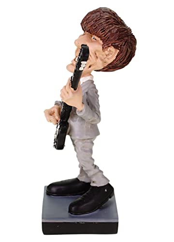 VOGLER Joh. Vogler GmbH Funny Life – Popstar George du groupe pop le plus célèbre du monde – En pierre artificielle peinte à la main – Collection Warren Stratford - Les Beatles, Paul McCartney, John Lennon, RIngo Starr, George Harrison VOGLER Joh. Vogler GmbH Funny Life – Popstar George du groupe pop le plus célèbre du monde – En pierre artificielle peinte à la main – Collection Warren Stratford – Image 5