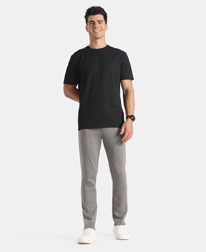 Image of Jockey AM74 Men Microfiber Fabric Round Neck Half Sleeve Activewear T-Shirt with StayFresh Treatment