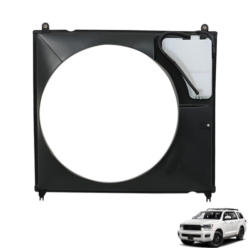 munirater Engine Radiator Cooling Fan Blade Shroud Replacement for Tundra 2007-2021