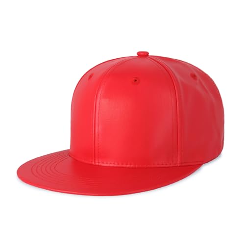 Image of Flat Visor Melange Heather Snapback Hat Blank Cap Athletic Baseball Cap 4 Colors