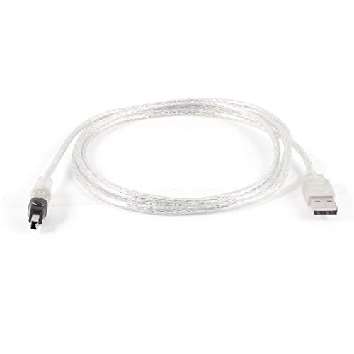 Davitu Electrical Equipments Supplies - 1.5M USB2.0 A Male to IEEE 1394 4Pin Male Firewire iLink Adapter Cable