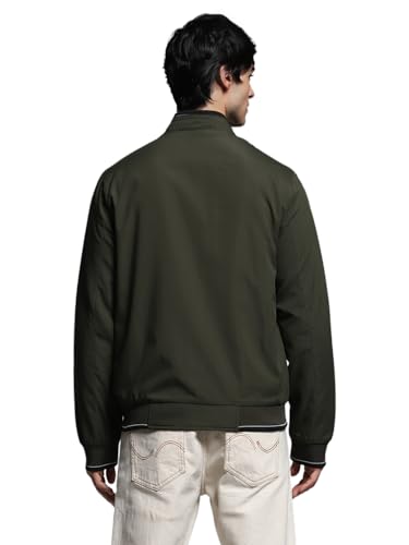 Image of JACK & JONES Men's Polyester Standard Length A-Line Coat