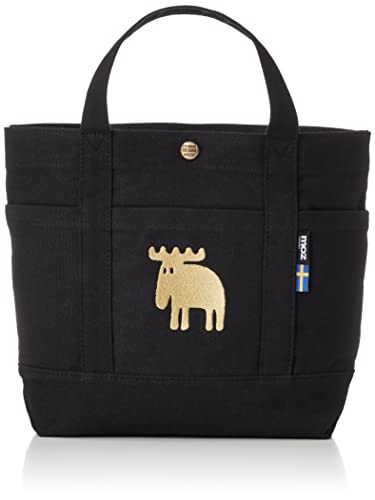 トートバッグ ZZHC-04 レディース ブラック×ゴールド