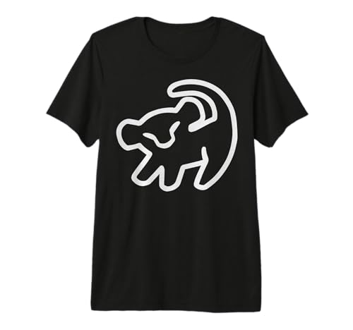 T-shirt Simba Lion King idéal pour un style urbain décontracté et branché